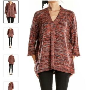 Pure Jill J Jill Drapey Kimono Wide Sleeve Sweater Womens Size Small Petite